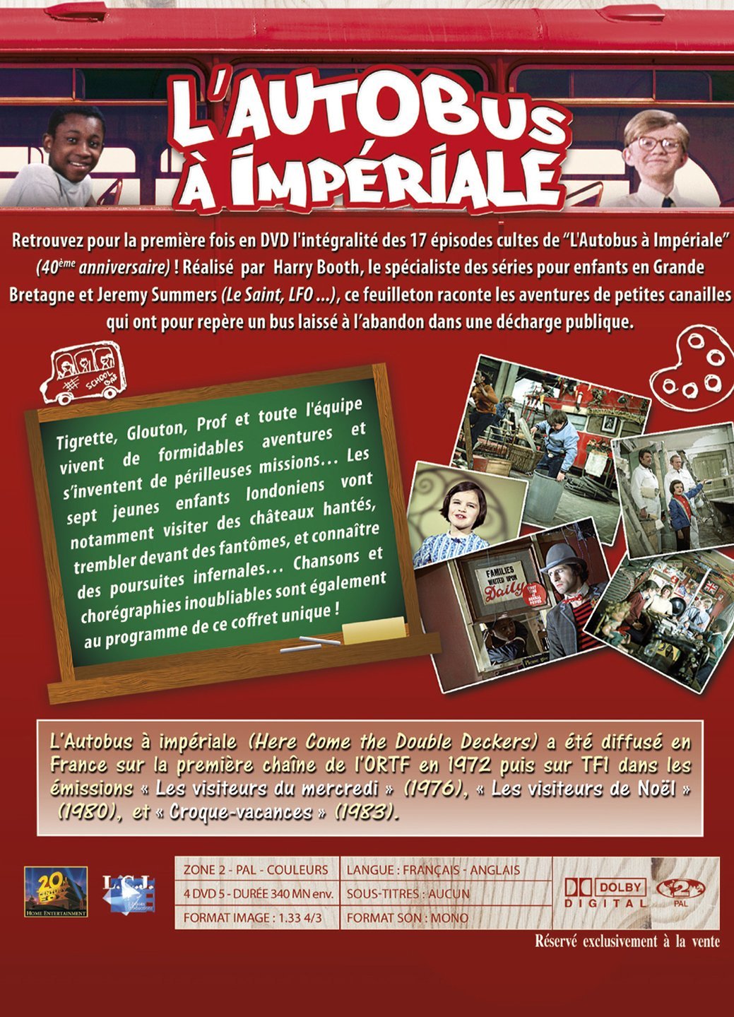 L'Autobus a Imperiale - 4 DVD