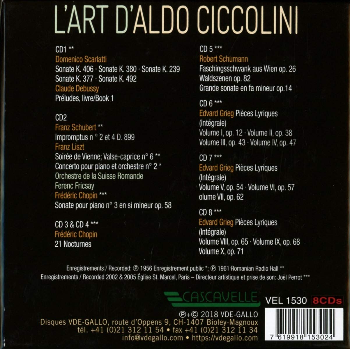 L'Art d' Aldo Ciccolini