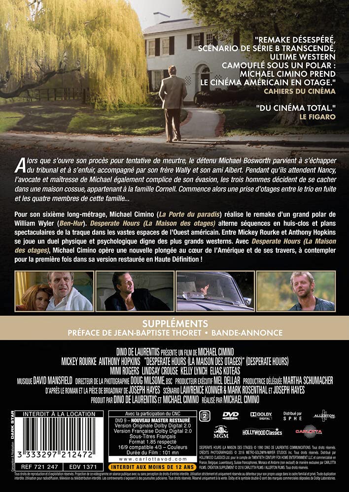 Desperate Hours (la Maison Des Otages