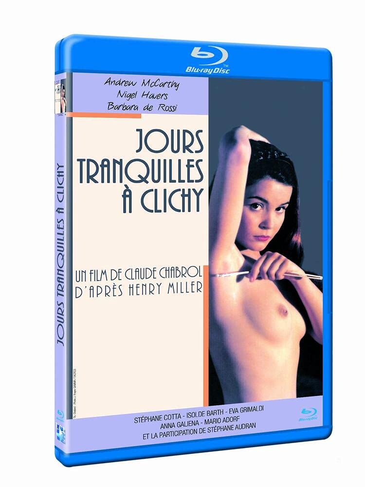 Quiet Days In Clichy / Jours Tranquilles A Clichy (1990) - Region B Bluray Import, English audio