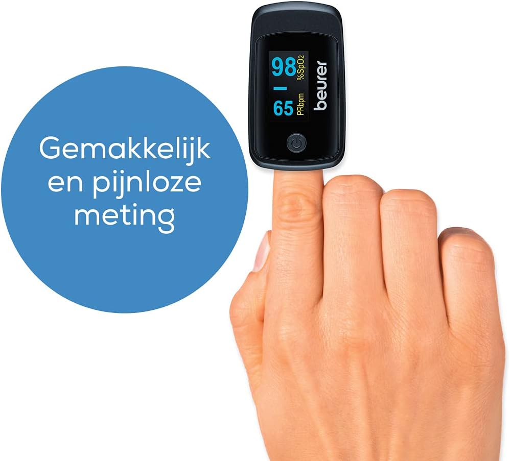 Beurer - Pulse Oximeter Po 45 - 5 Years Warranty