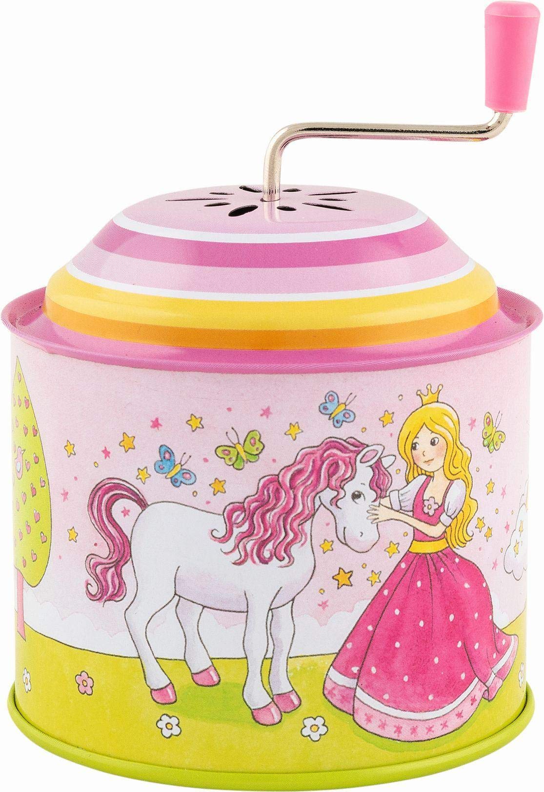 Goki Music Box, Princess, melody: Star where you are, H= Children's Furniture, Colour (Multicolor) (60722