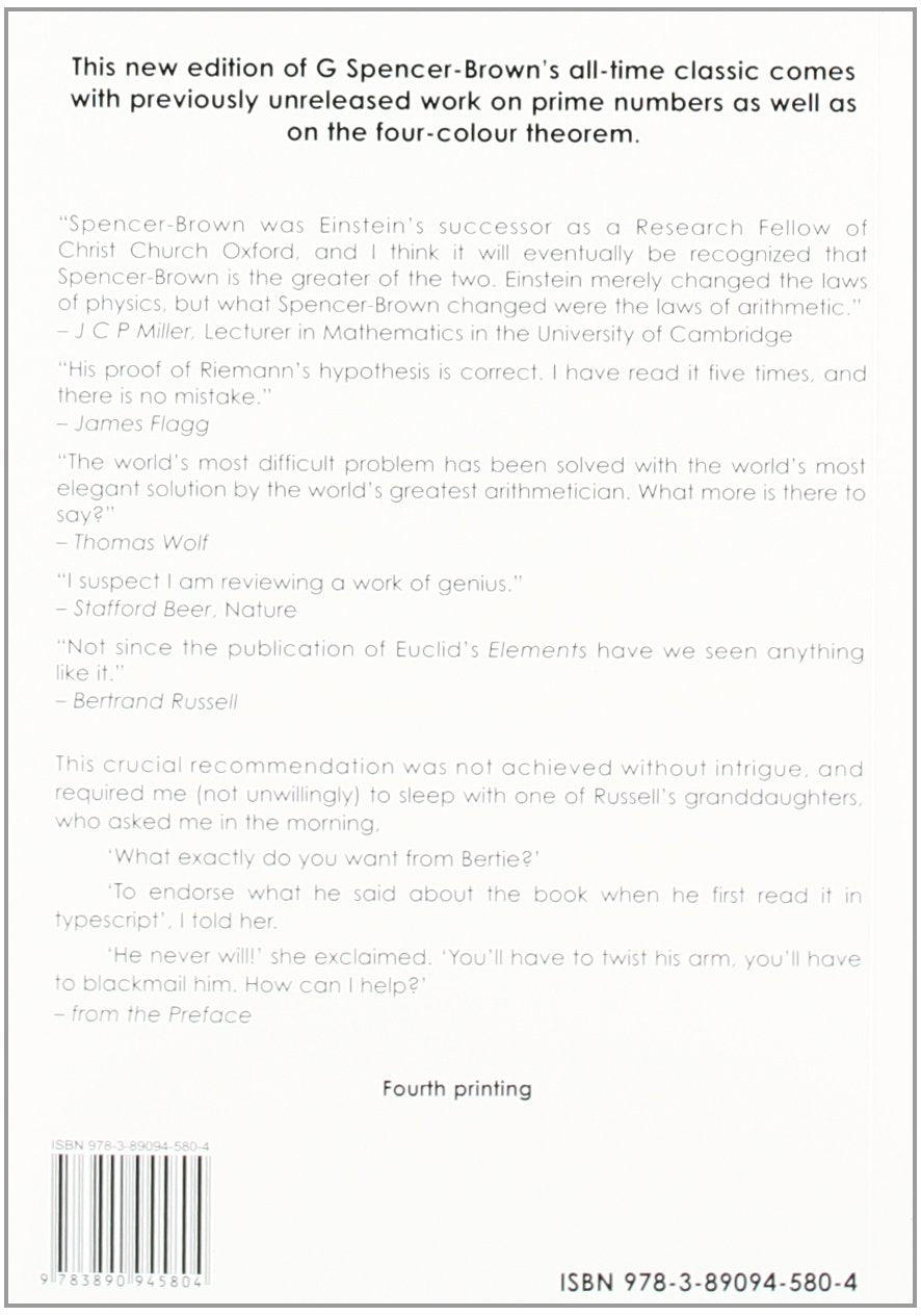 Laws Of Form - (German Import)