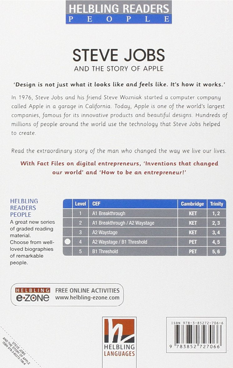 Steve Jobs and the Story of Apple, mit 1 Audio-CD: Helbling Readers People / Level 4 (A2/B1) (Helbling Readers Non-Fiction