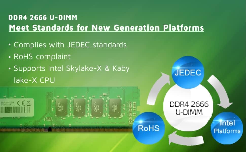 ADATA RAM D4 2666 16GB C19