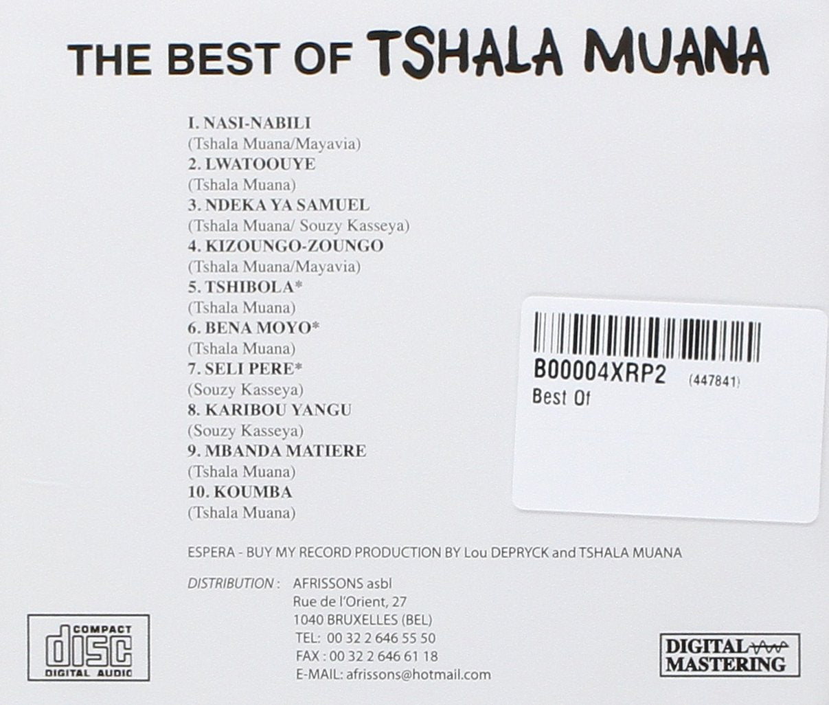 Best of Tshala Muana