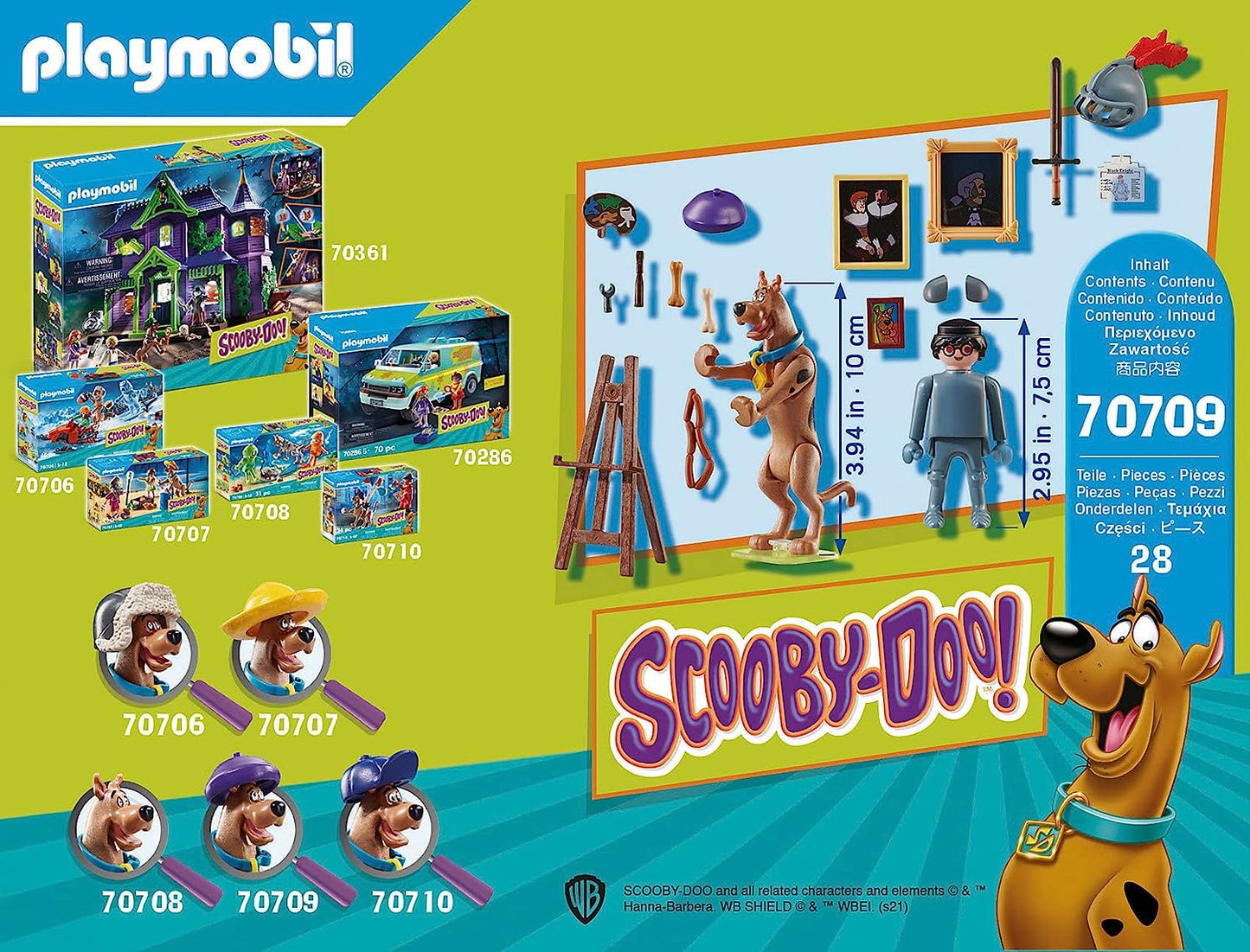 Playmobil Scooby-DOO! Adventure with Black Knight