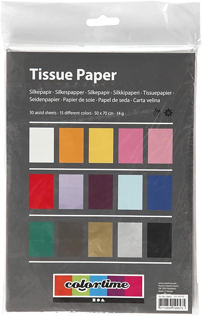 Creativ Tissue Paper, Assorted Colours