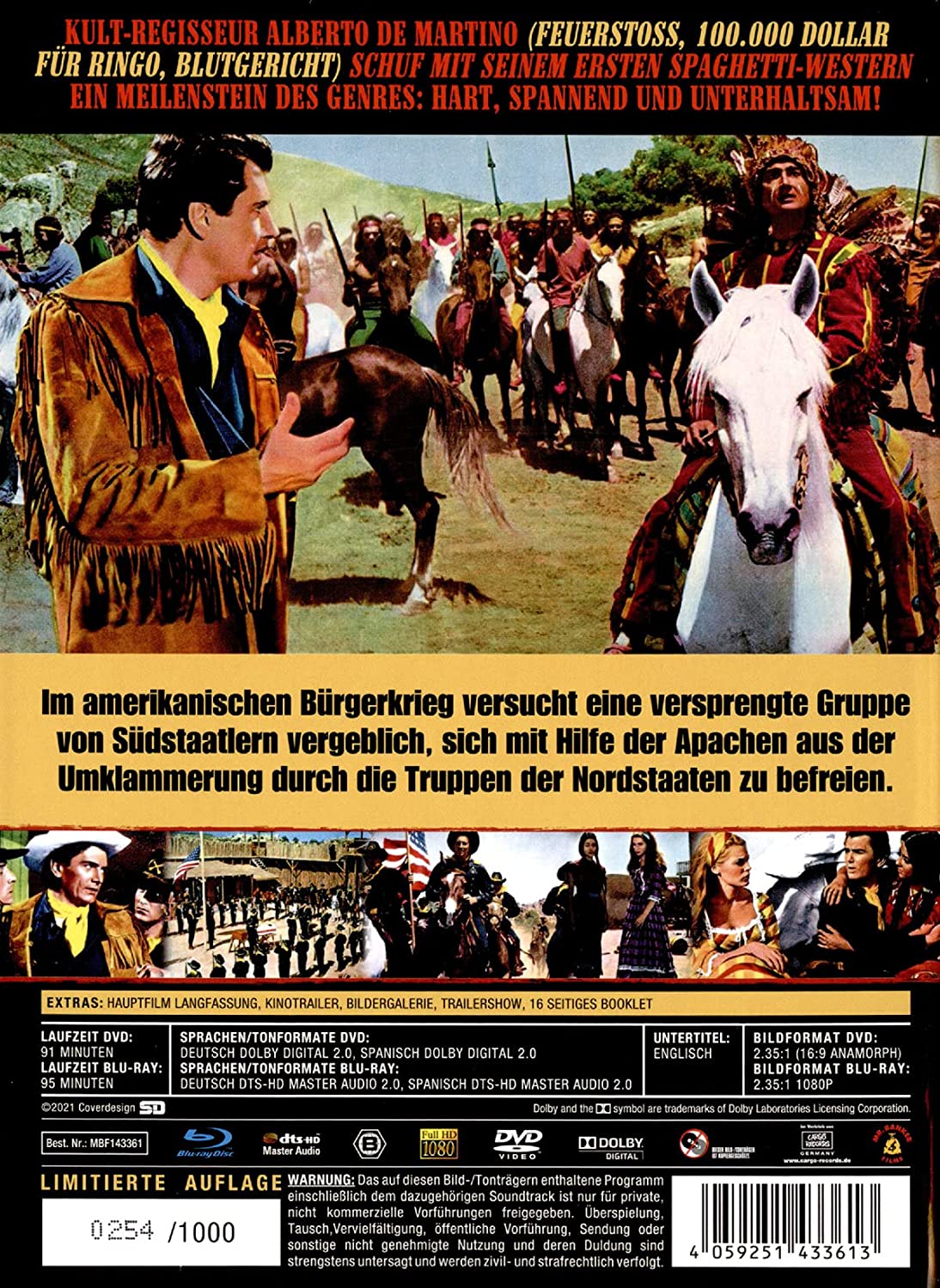 Vergeltung am Wichita-Pass - Limited Mediabook B - Blu-ray & DVD
