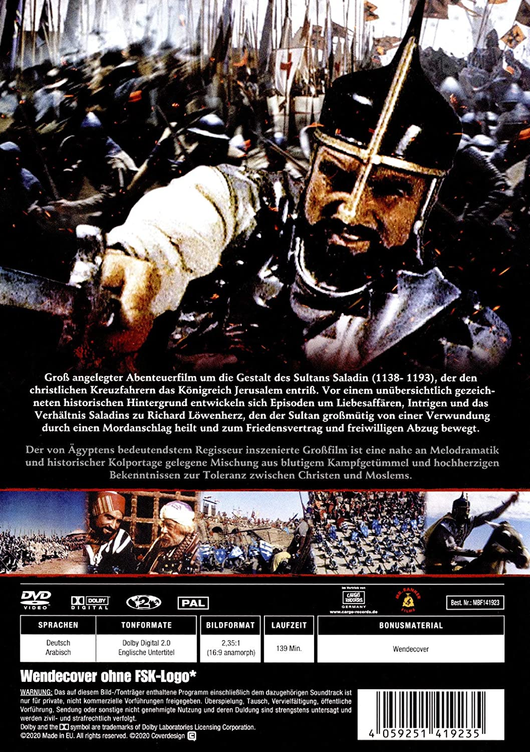 Sultan Saladin - Kreuzzug ins heilige Land (HD-remastered