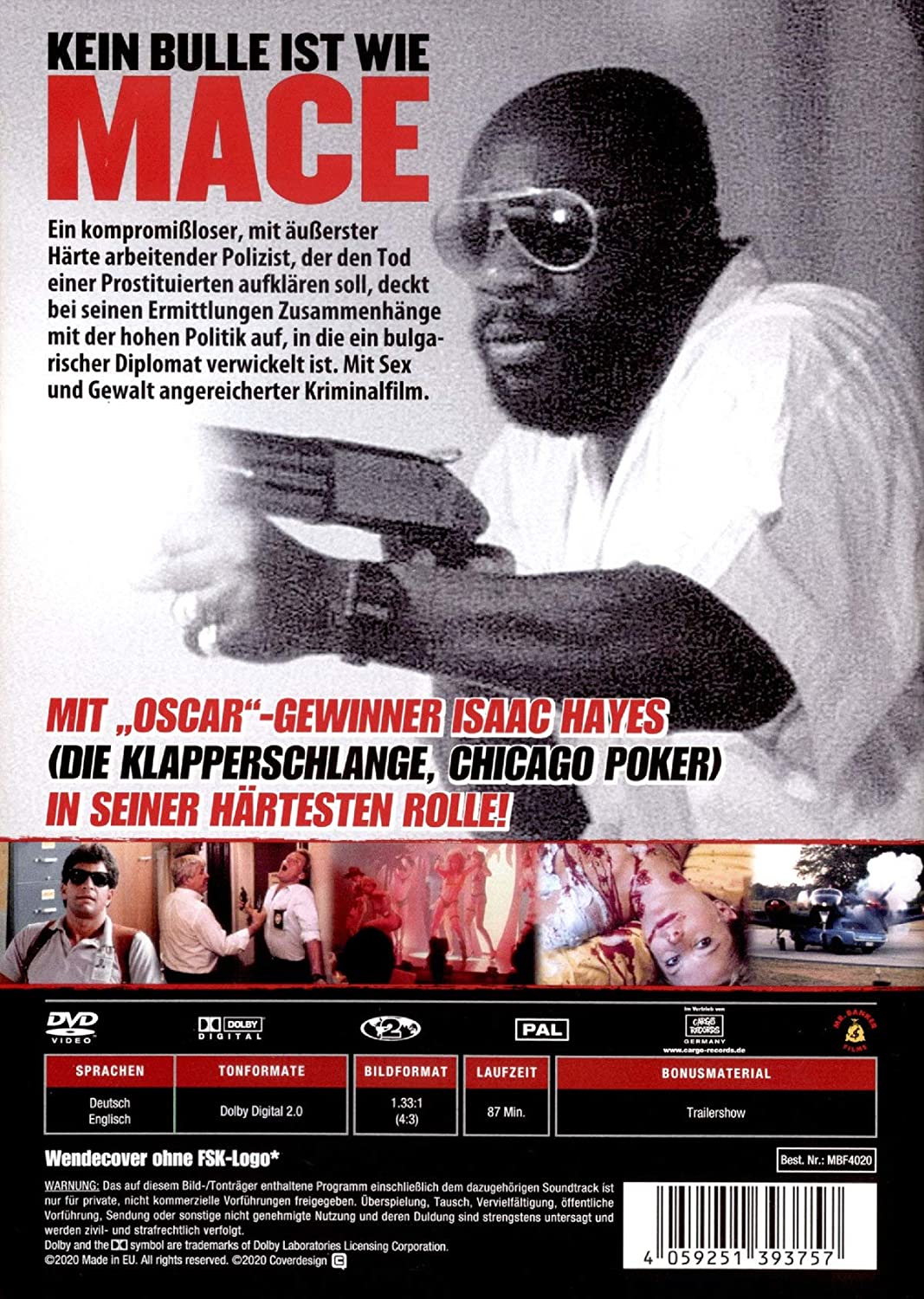 Isaac Hayes: Kein Bulle ist wie Mace (Blaxploitation #1