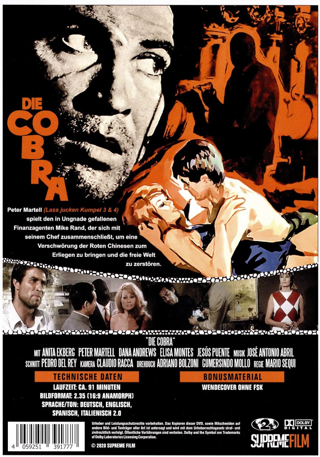 Die Cobra - Tödlicher als alle Waffen! (1967