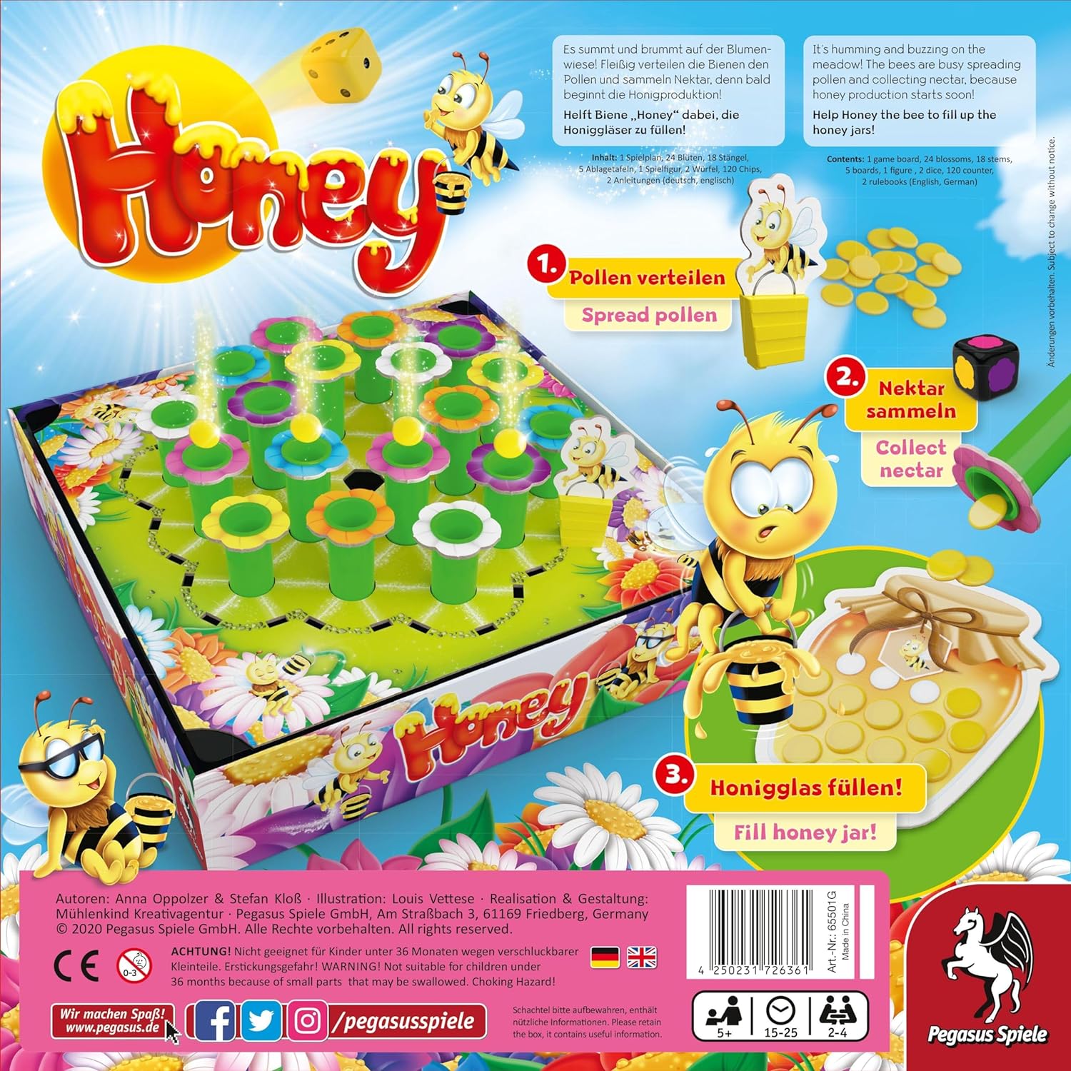 Pegasus Spiele 65501G Honey
