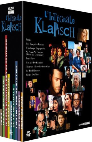 Cédric Klapisch Collection - 10-DVD Box Set ( Le Péril jeune / Paris / Les Poupées russes / L' Auberge espagnole / Peut-être / Un air de famille / Chacun cherche son chat / Riens d