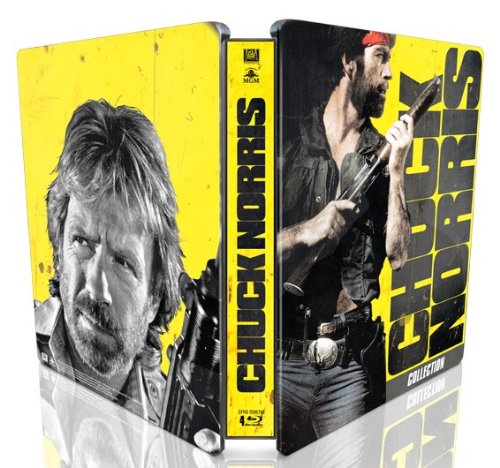 Chuck Norris : Oeil pour oeil + Delta Force + Sale temps pour un flic + Portés disparus - Edition limitée boitier métal