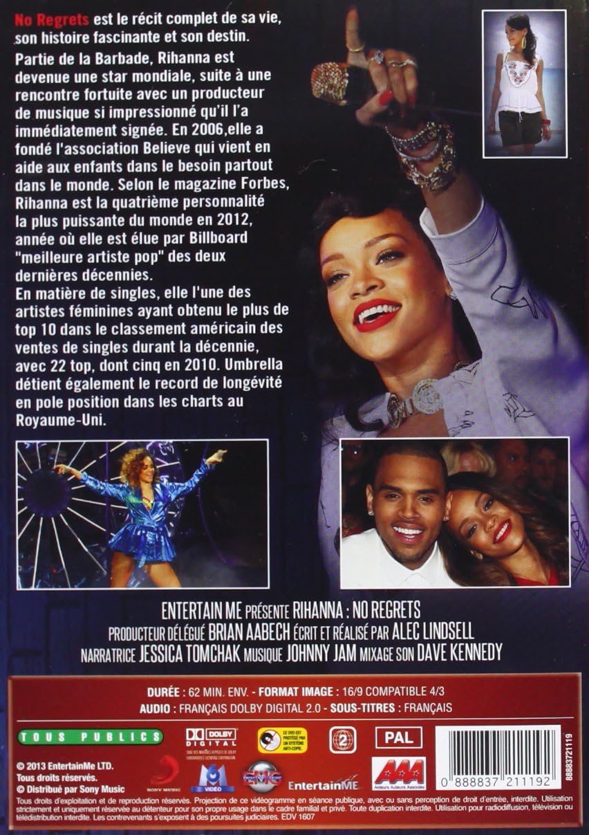 Rihanna : No Regrets
