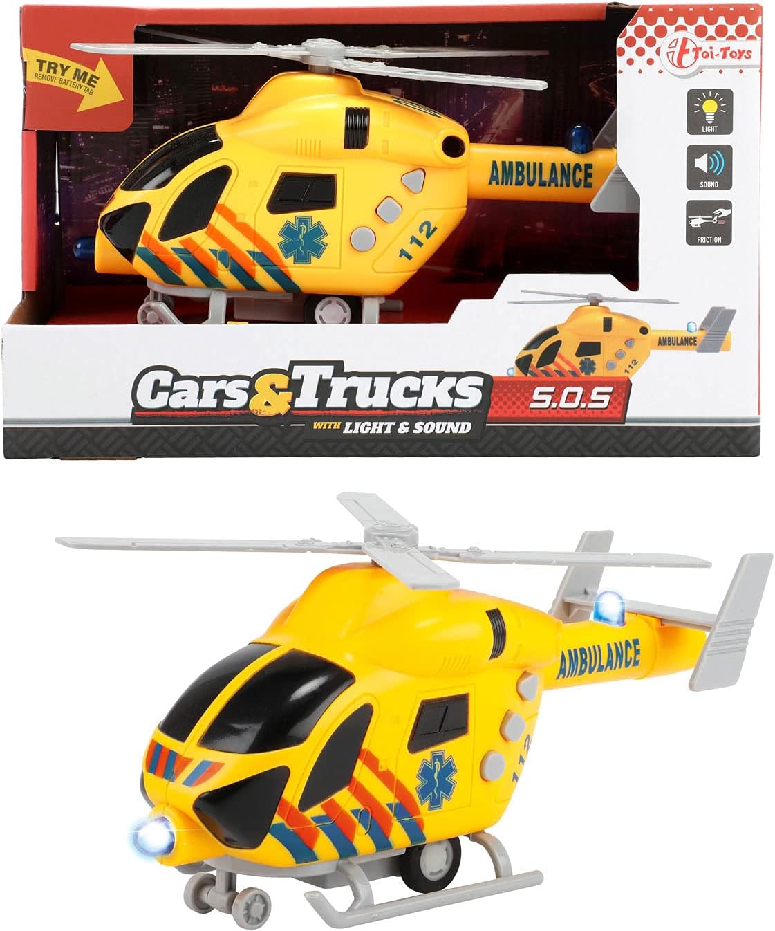 Trauma Helikopter met Licht en Geluid