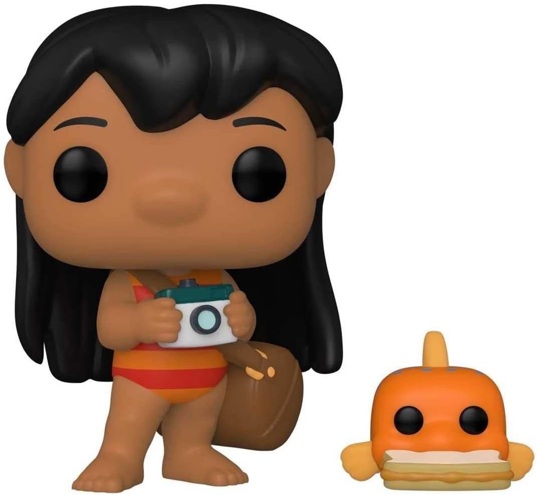 Funko POP! and Buddy: Lilo With Pudge - Lilo and Stitch - Collectable Vinyl Figure - Gift Idea - Official Merchandise - Toys for Kids & Adults - Movies Fans - Model Figure for Collectors and Display