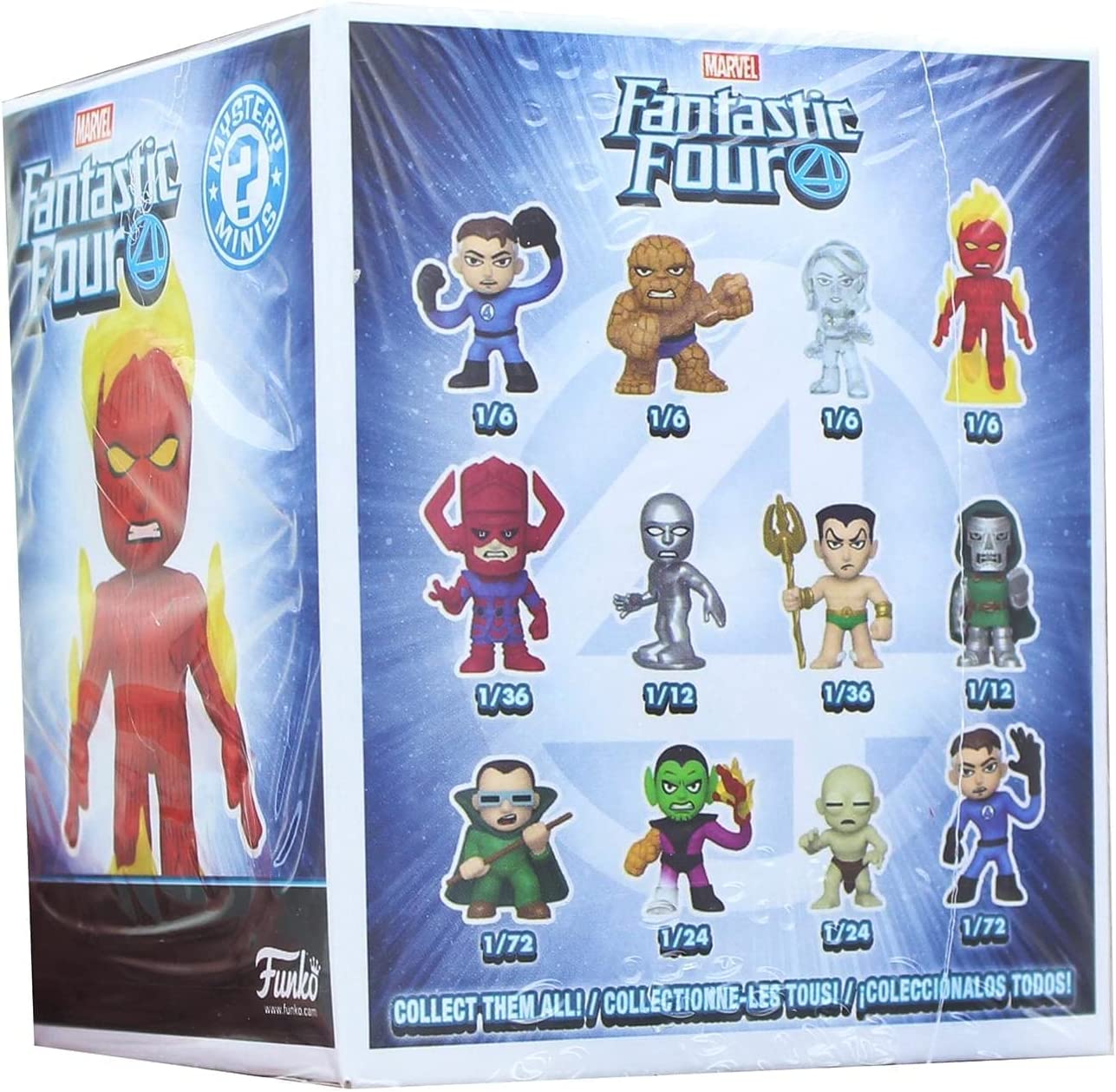 Funko POP! MYSTERY MINI: Fantastic Four (ONE Random Mystery Mini Figure Per Purchase)