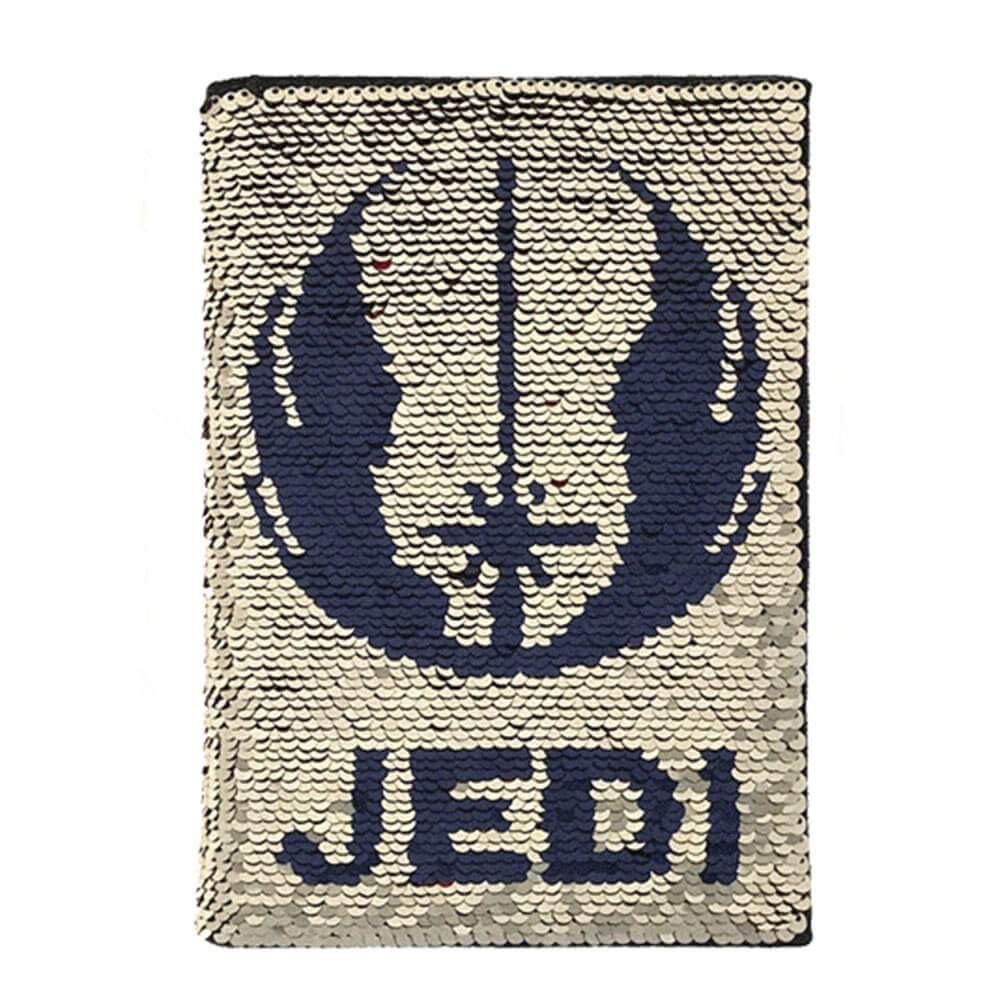 Cuaderno A5 Episodio IX, Star Wars (lentejuelas