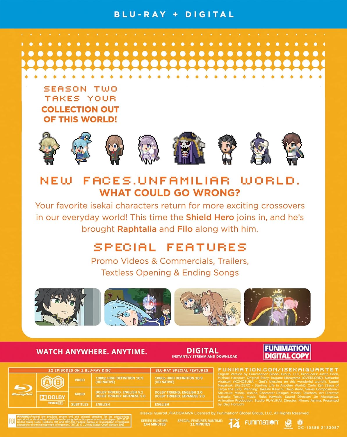 Isekai Quartet: Season Two - Blu-ray + Digital