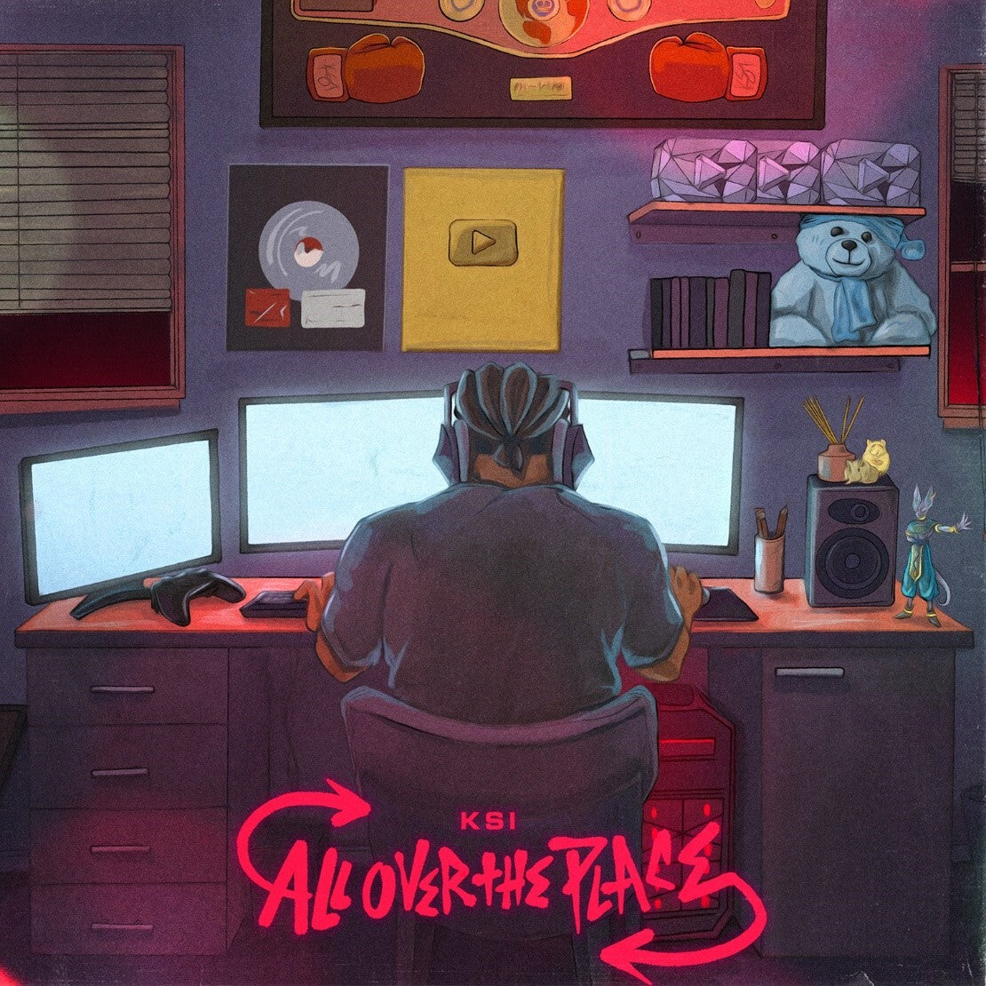KSI - All Over The Place (Cd