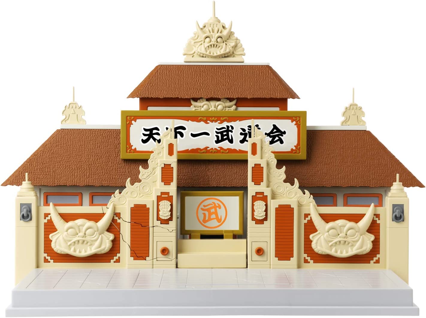 Dragon Ball Bandai Tenkaichi Budokai Playset Super Tenkaichi Budokai World Tournament Castle Playset Dragon Stars Play Figure Playsets | Bandai Anime Gifts And Anime Merch