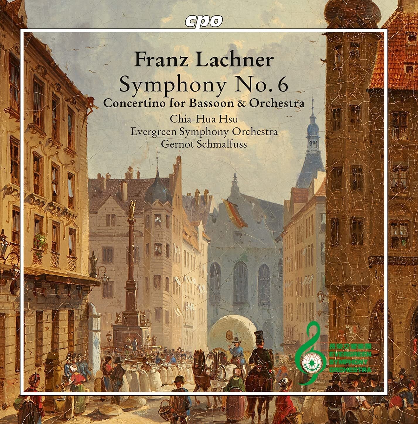 Franz Lachner: Symphony No. 6/Concertino for Bassoon & Orchestra