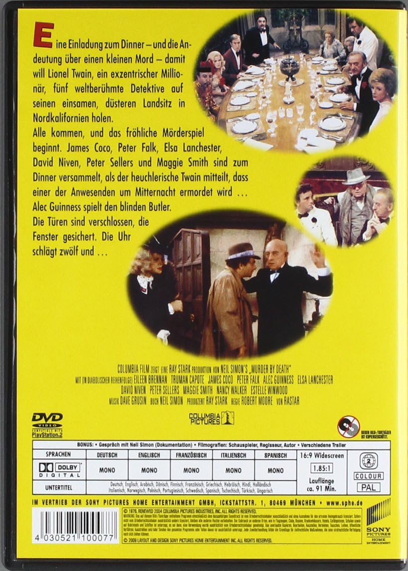 Eine Leiche zum Dessert (DVD
