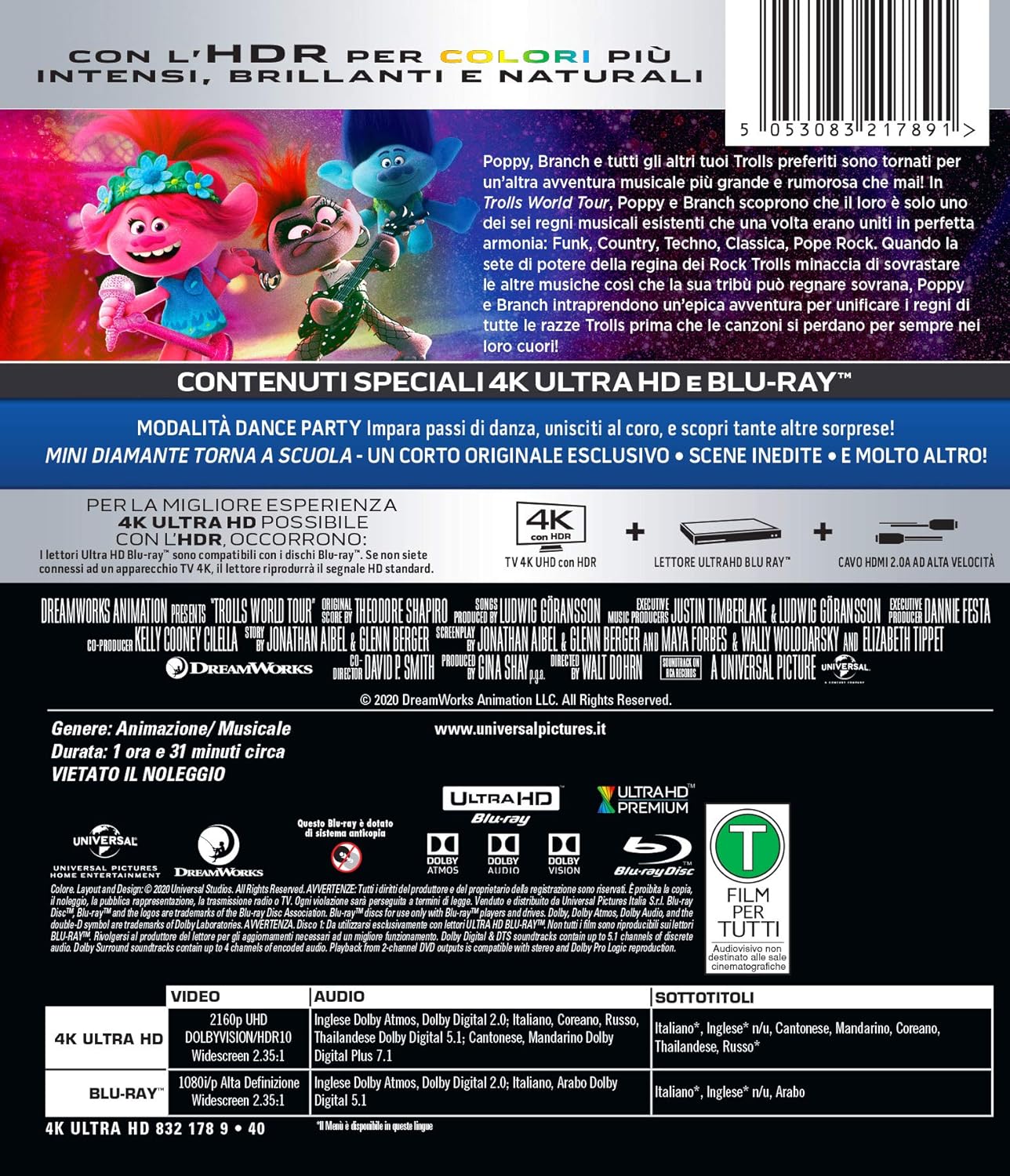 Trolls World Tour (4k+Br)