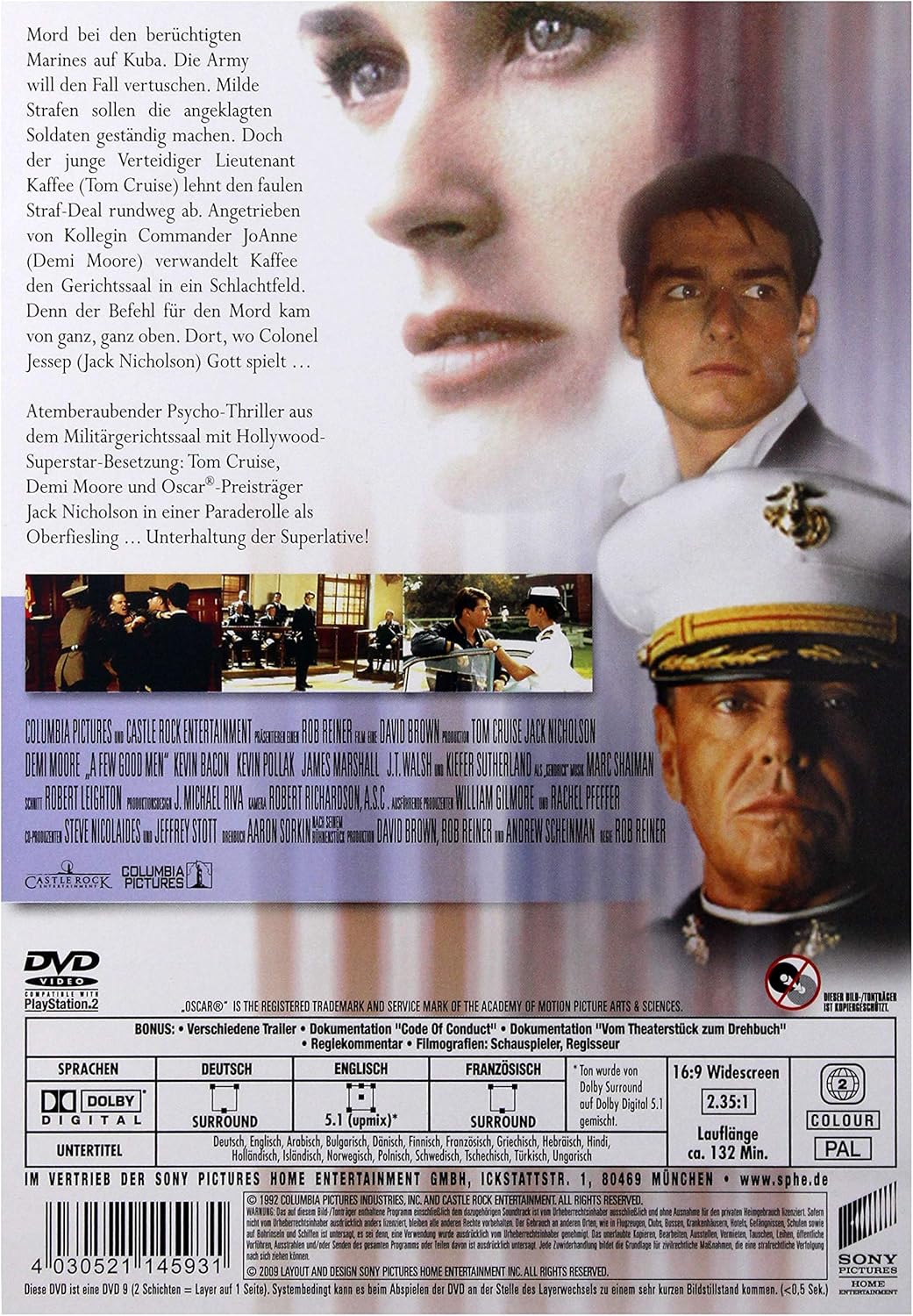 Eine Frage der Ehre (DVD