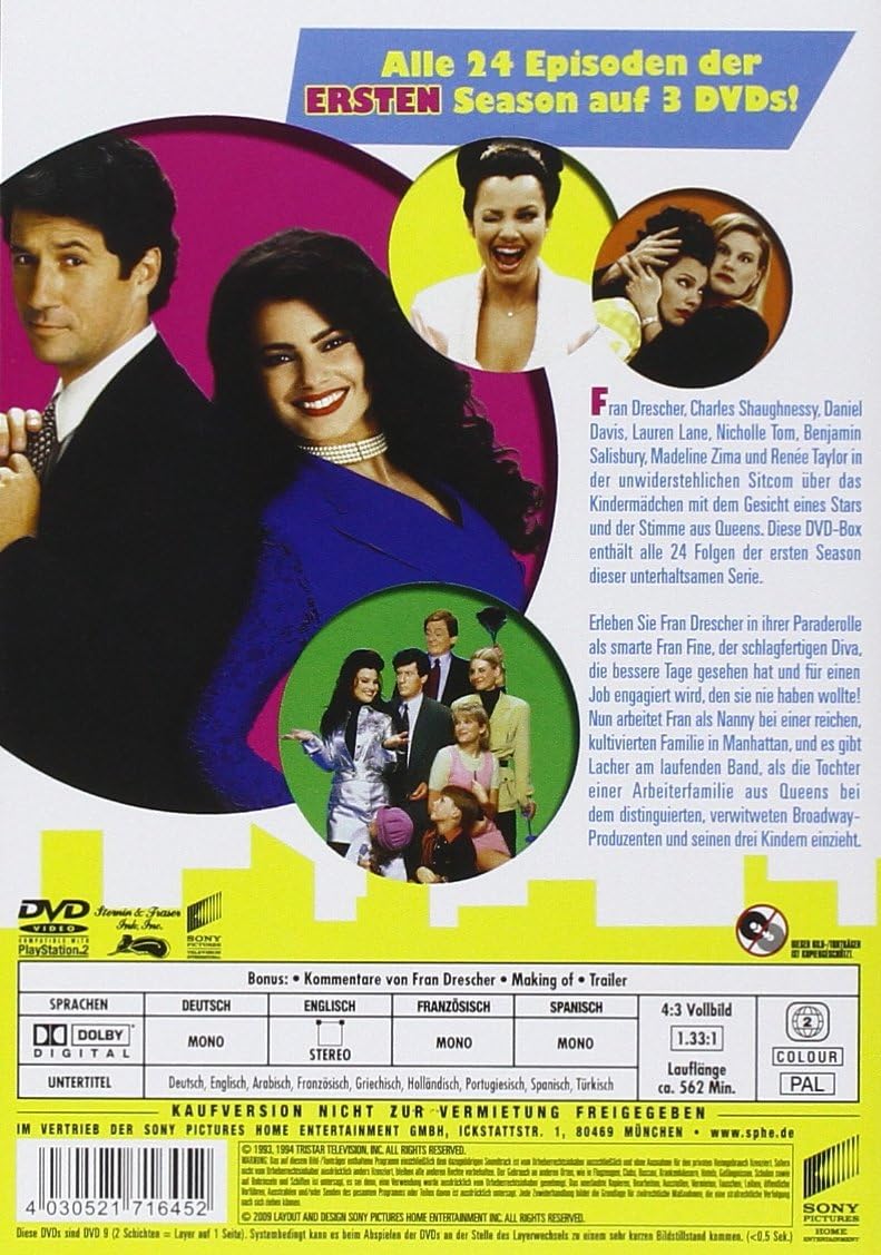 Die Nanny - Season 1 (3 DVDs