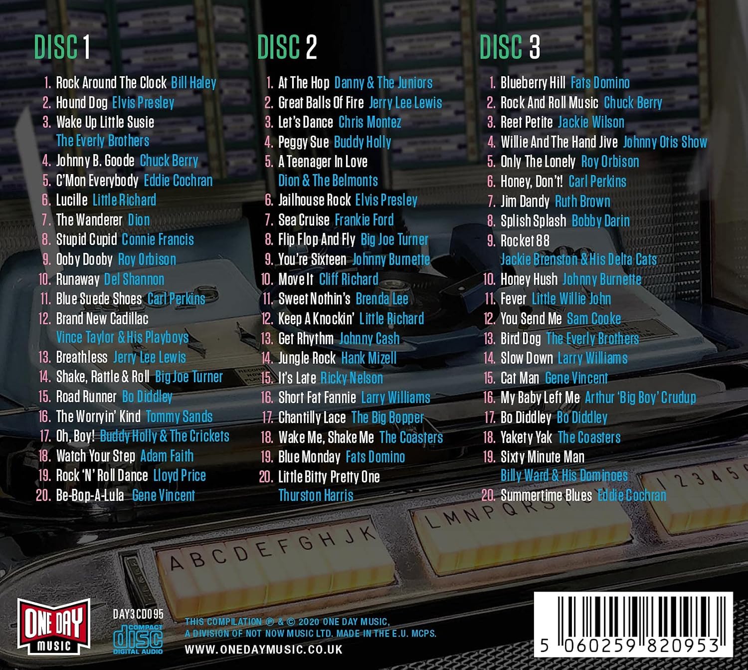 Rock 'N' Roll Jukebox Hits