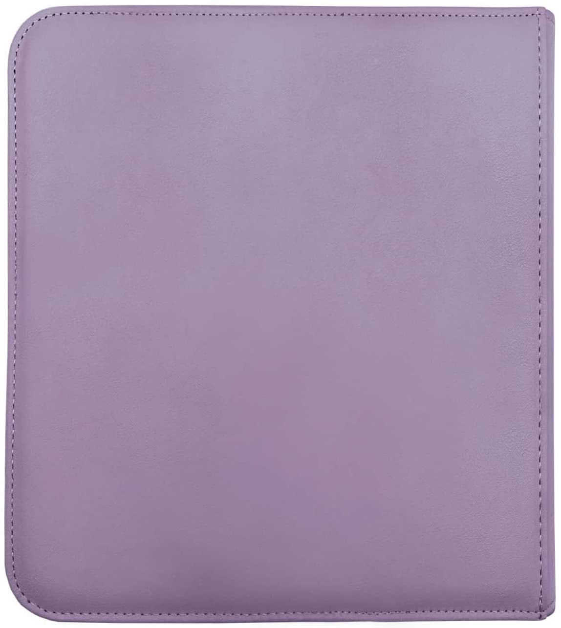Ultra Pro E-15742 Ultra Pro-12 Pocket Zippered Pro Binder-Purple, Black, Medium