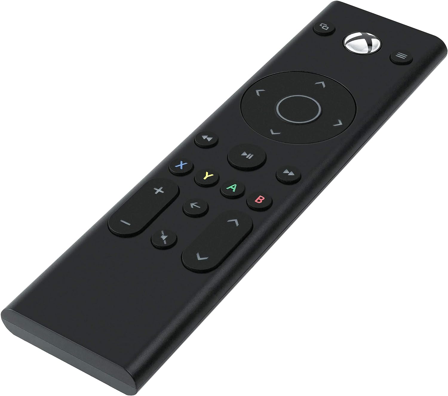 PDP Universal Gaming Media TV Remote Control for Xbox Series X|S, Xbox One, Officially Licensed for Microsoft Xbox, Motion Activated Backlight, Compact Navigation Toggle, Battery Optimized