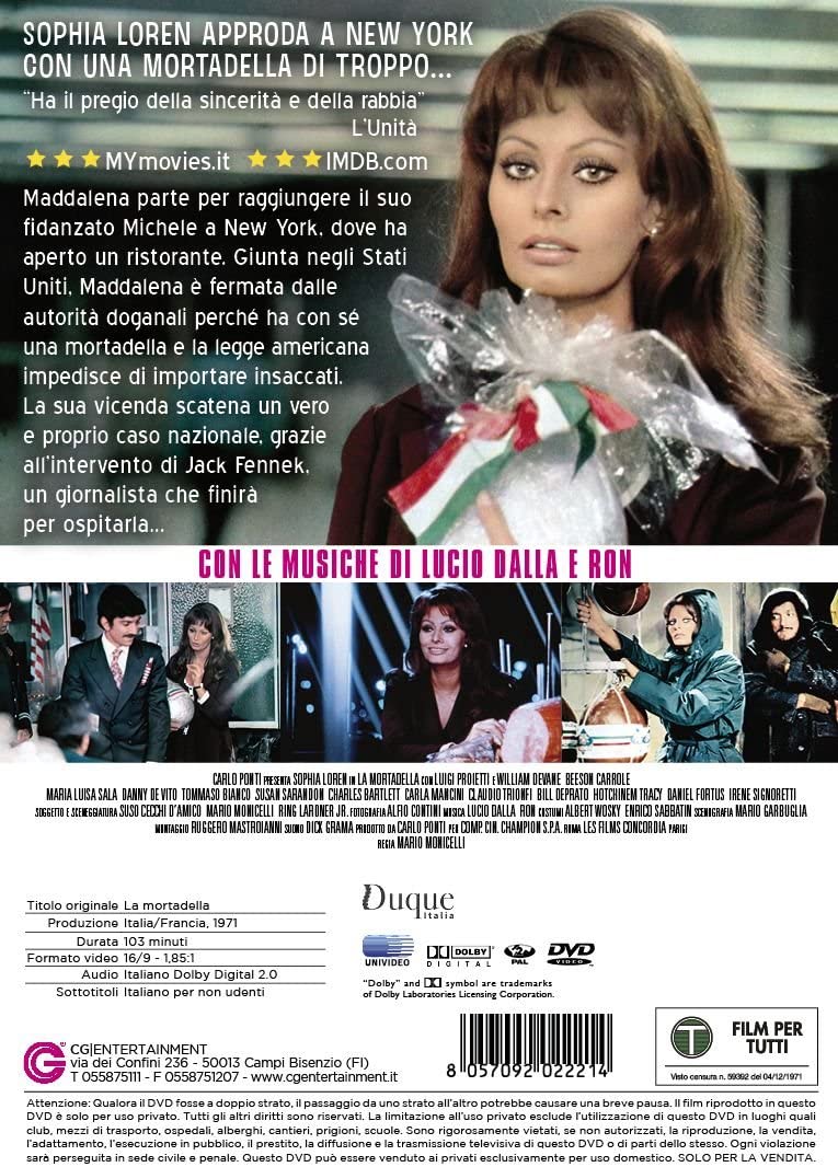 la mortadella DVD Italian Import