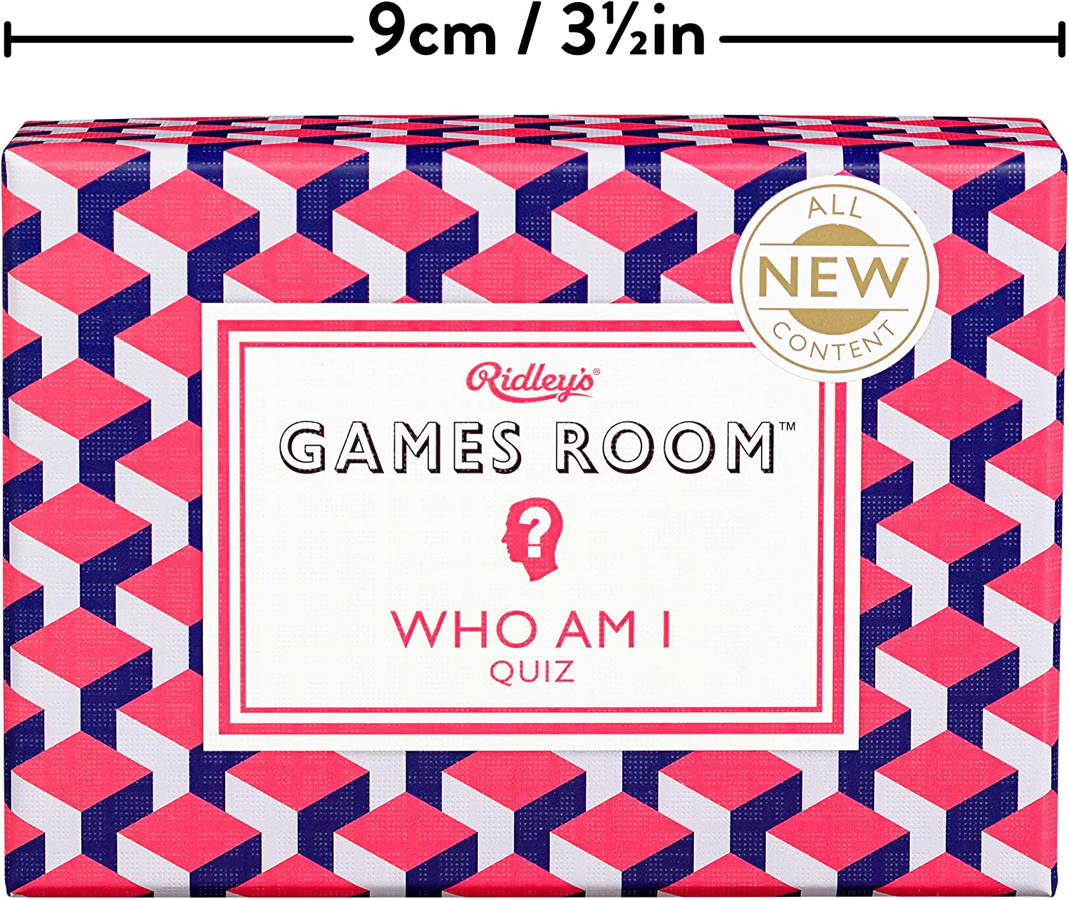 Ridley’s Who Am I Second Edition Trivia Card Game – Trivia Games for Adults and Kids – 2+ Players – Includes 140 Unique Question Cards – Fun Quiz Cards That Make a Great Gift
