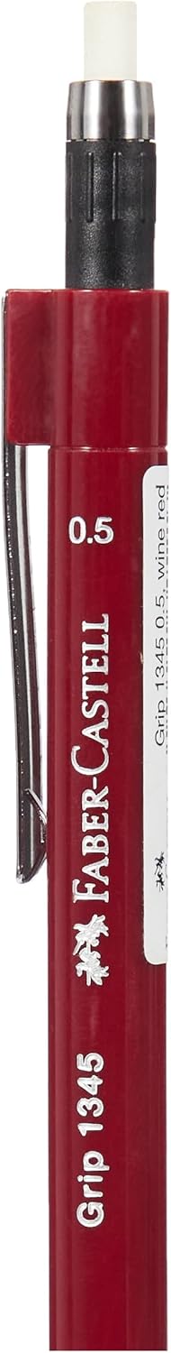 Faber-Castell Grip 1345 0.5mm Mechanical Pencil - Red