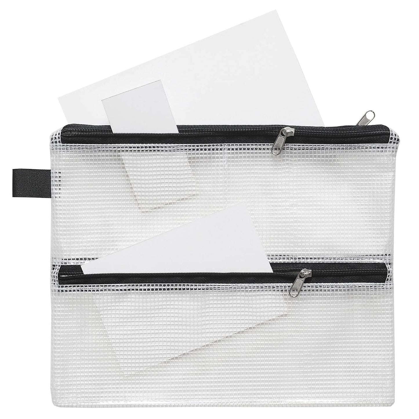 FolderSys 40444-30 4-Compartment Zip Bag A5