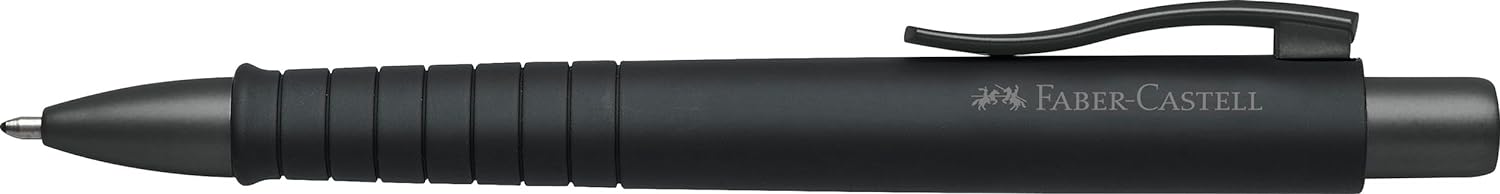 Faber-Castell Poly Ball XB Ballpoint Pen - Black (Writing color blue