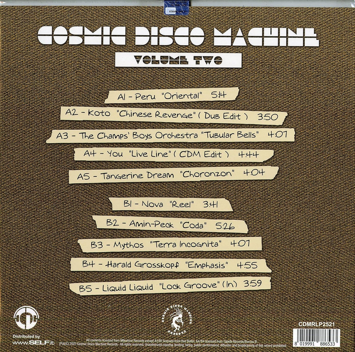 Cosmic Disco Machine Vol.2