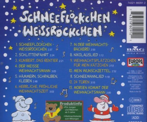 Schneeflockchen, Weissrockchen