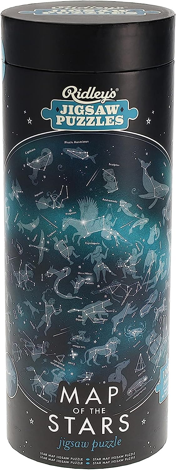 Ridley's Map of The Stars 1000 Piece Jigsaw Puzzle