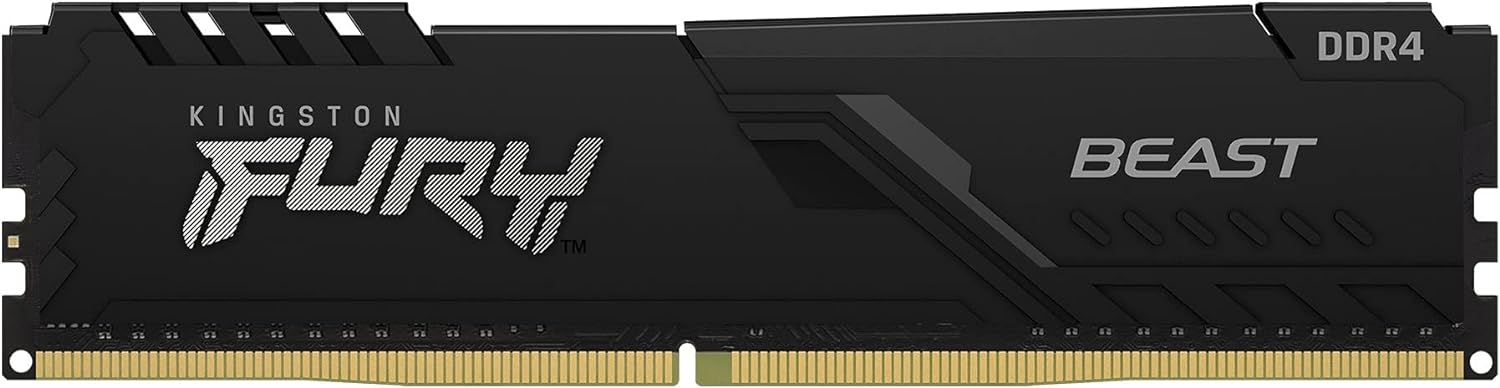 Kingston FURY Beast 16GB 3200MHz DDR4 CL16 Desktop Memory Single Module KF432C16BB1/16