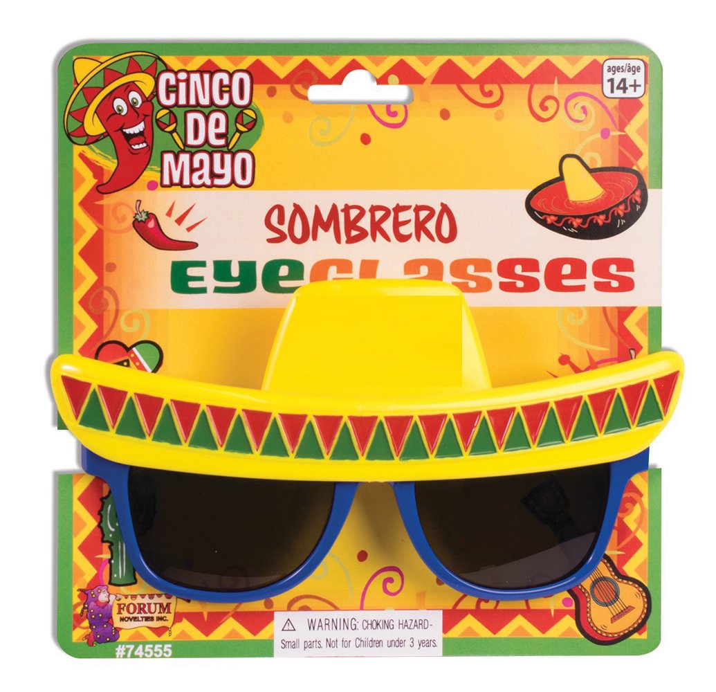 Sun-Staches Sombrero Glasses
