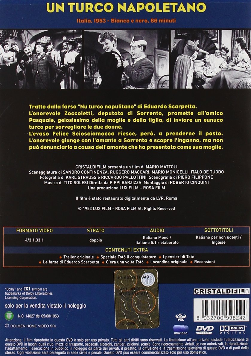 Neapolitan Turk ( Un Turco napoletano )