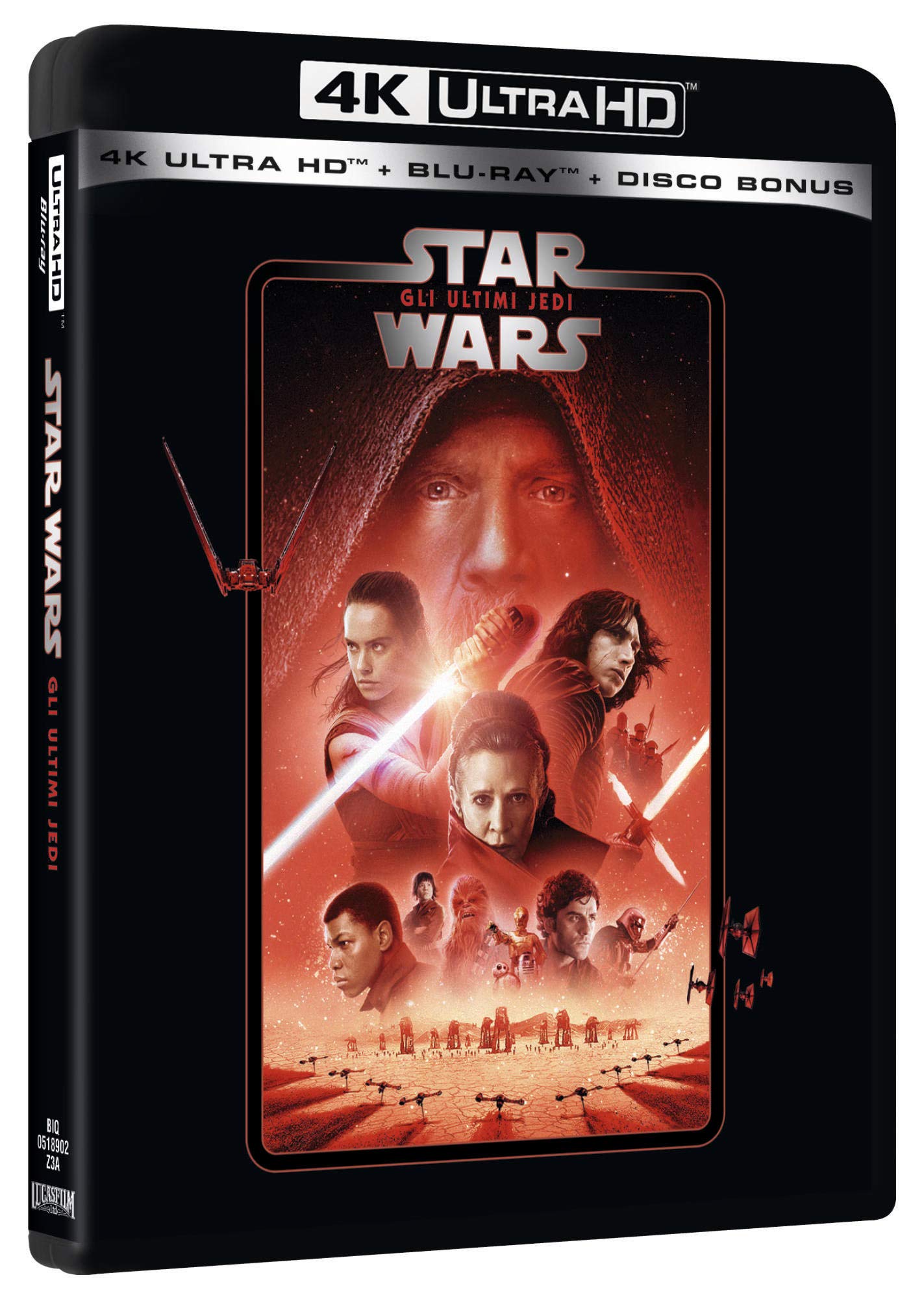 Star Wars Ep. VIII Gli Ultimi Jedi (Repkg 4k+Br+Bonus Disc)