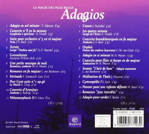 la magie des plus beaux adagios /vol.1