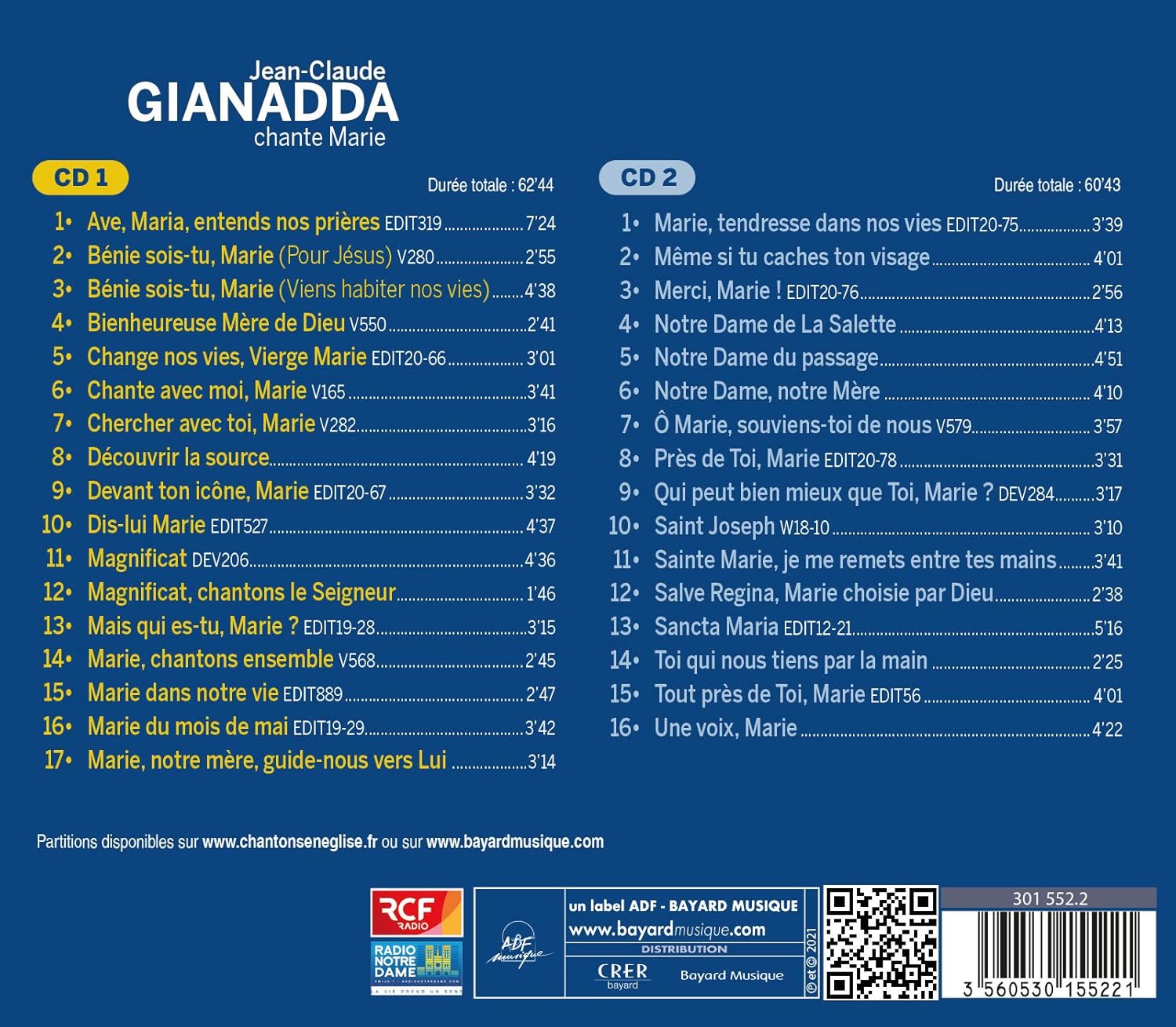Jean-Claude Gianadda chante Marie