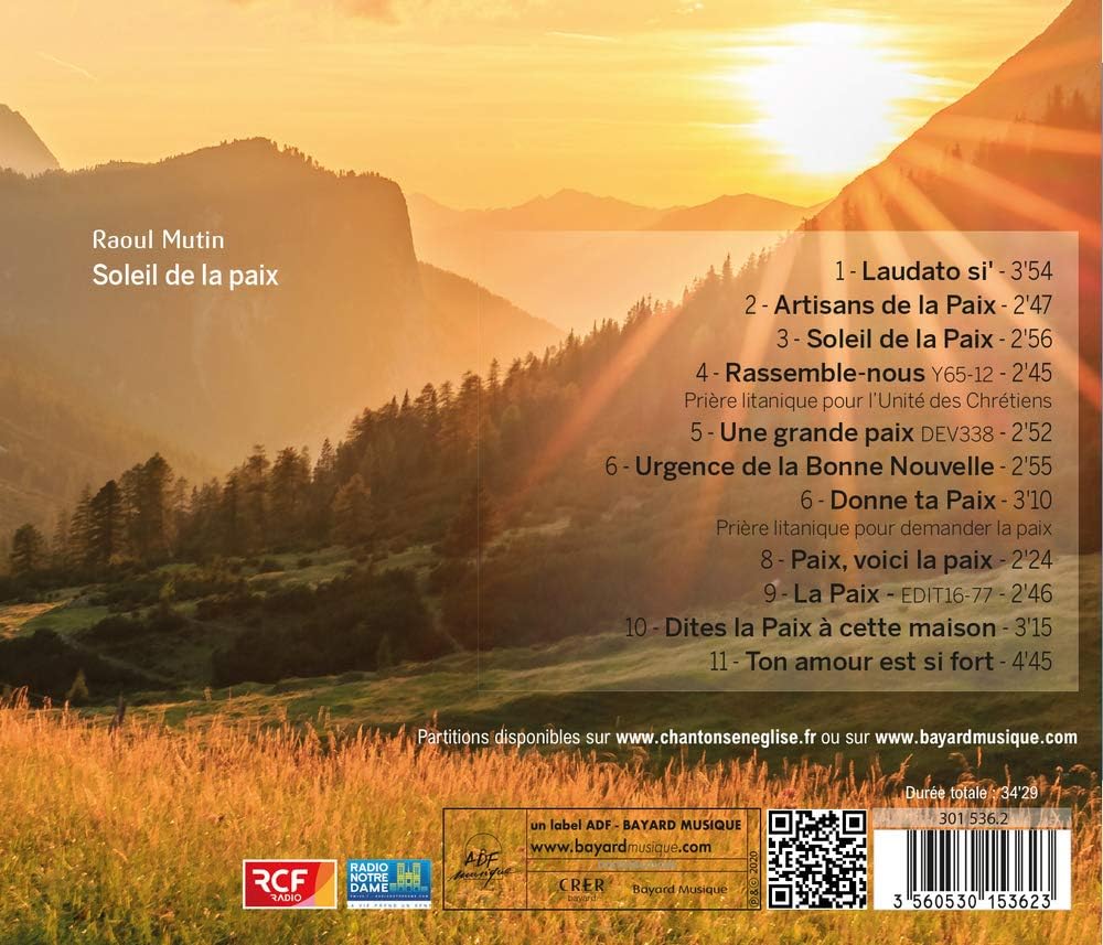 Soleil de la paix